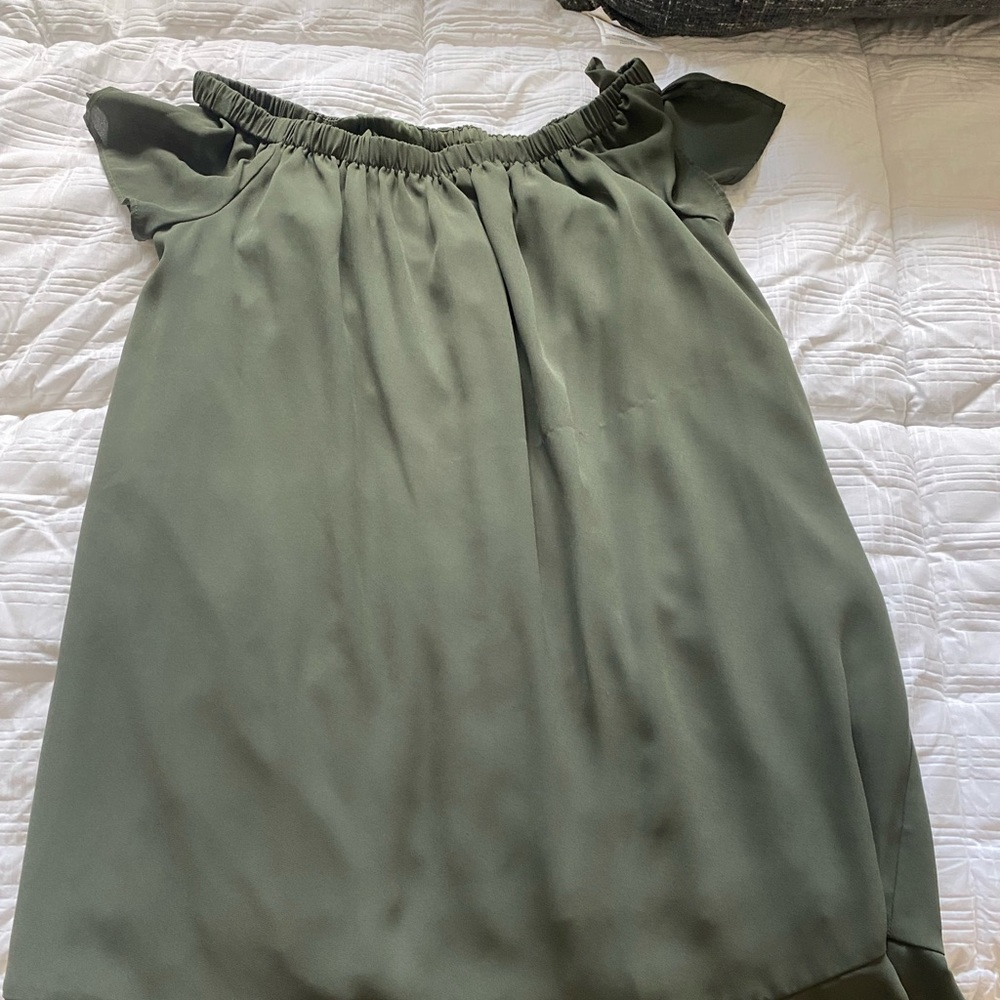 Express off the shoulder dress!